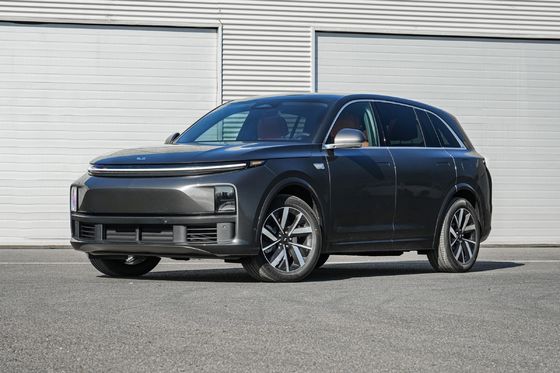 LEADING IDEAL L7 Mobil EV Tiongkok Hybrid Ultra Luxury SUV 210KM
