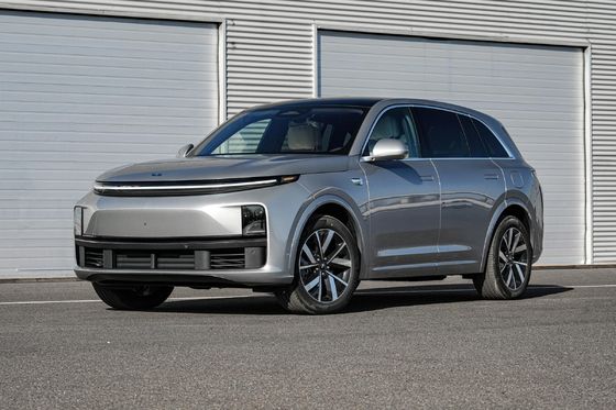 LEADING IDEAL L7 Mobil EV Tiongkok Hybrid Ultra Luxury SUV 210KM