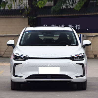 BEIJING EU5 PLUS Taksi Listrik Sedan 163 Kekuatan Kuda Uber Online Car Hailing