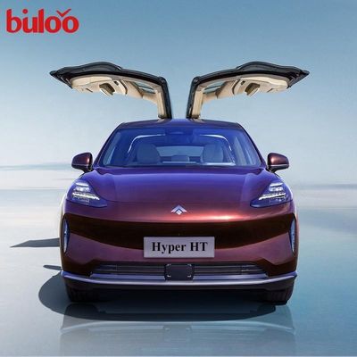 Hyper HT China Luxury Pure Electric SUV Baterai Hidup 550km-770km Pintu Sayap Belakang Gull